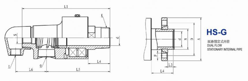HD型旋轉接頭圖紙