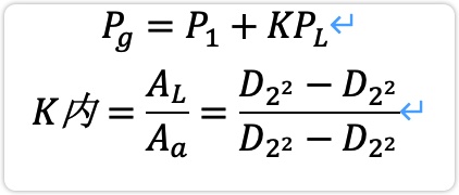 旋轉(zhuǎn)接頭端面密封上的比壓公式